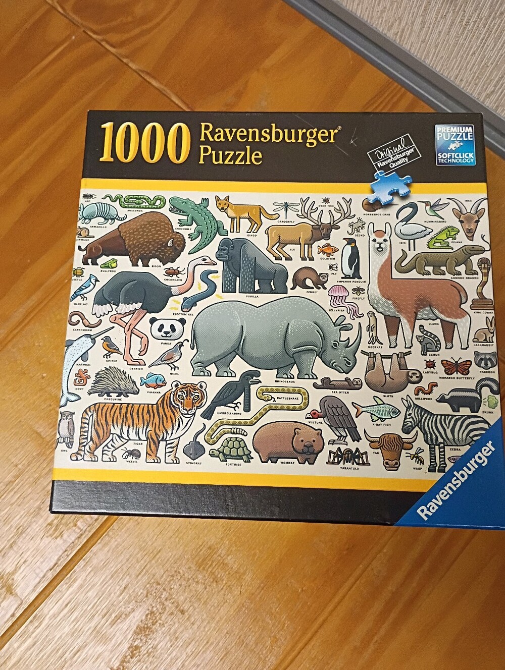 Ravensburger "You Wild Animal!" 1000-Piece Jigsaw Puzzle